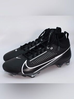 Nike Mens 14 Vapor Edge Pro 360 2 TB P Black/White Football Cleats FN7759-001
